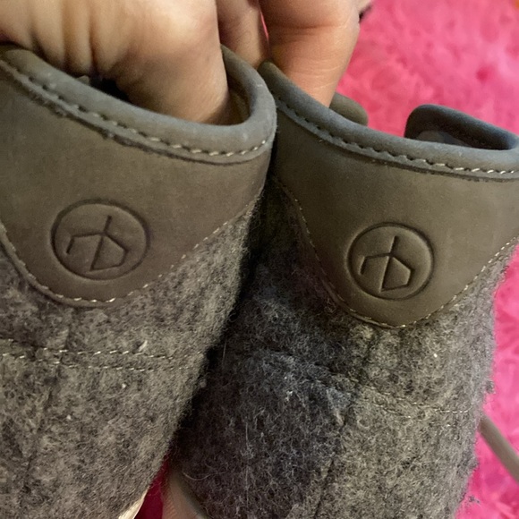 Rag & Bone Standard Issue wool felt gray high top sneakers size EU40/US10 - Picture 14 of 14